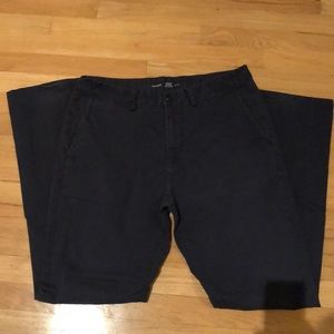 Old Navy ultimate straight flex navy khaki 34x34